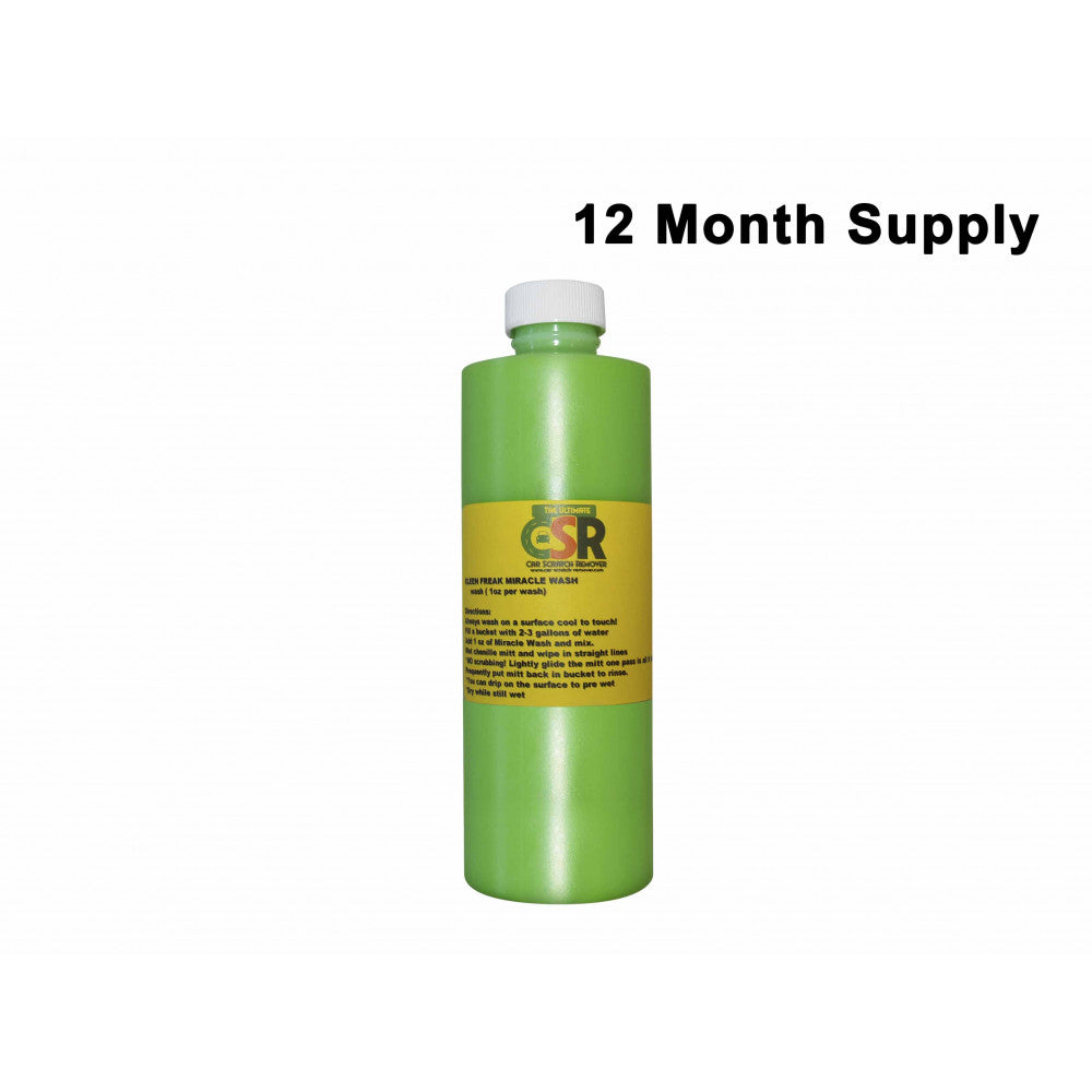 Kleen Freak Miracle Wash 12 Month Supply