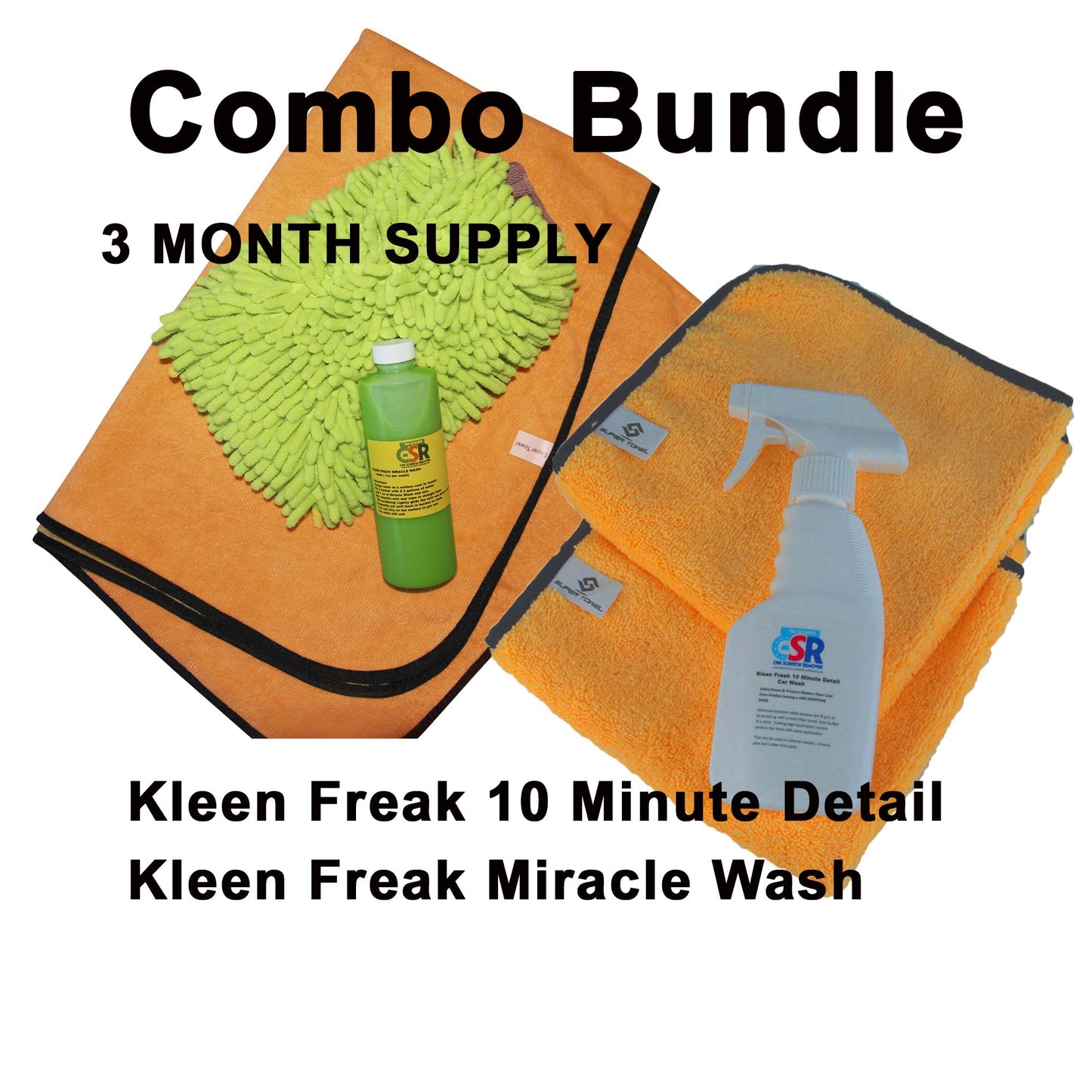 Kleen Freak Combo Bundle 3 month supply