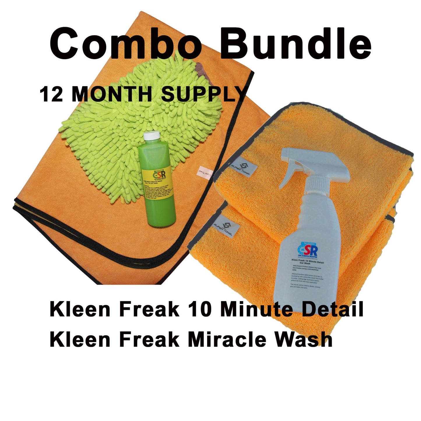 Kleen Freak Combo Bundle 12 month supply
